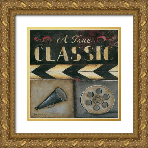 Classic Gold Ornate Wood Framed Art Print with Double Matting by Lewis, Kim