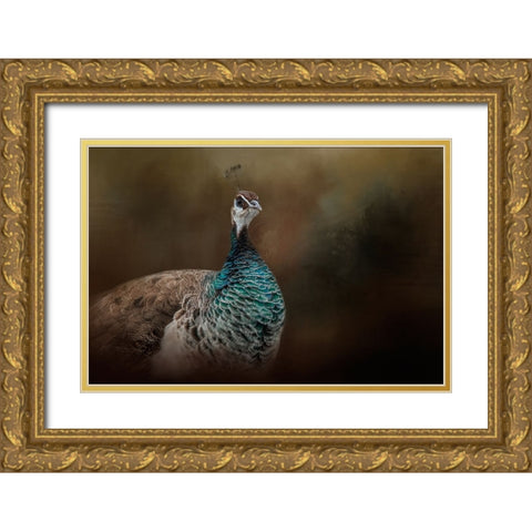 Shes a Lady Gold Ornate Wood Framed Art Print with Double Matting by Parker, Kelley