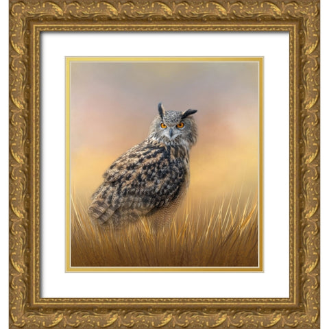Start of a New Day Gold Ornate Wood Framed Art Print with Double Matting by Parker, Kelley