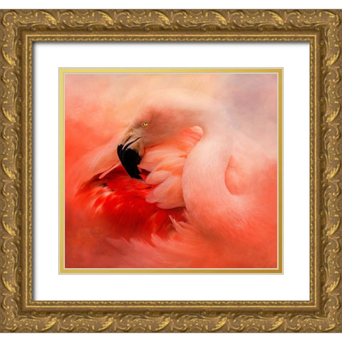 Divine Beauty Gold Ornate Wood Framed Art Print with Double Matting by Parker, Kelley