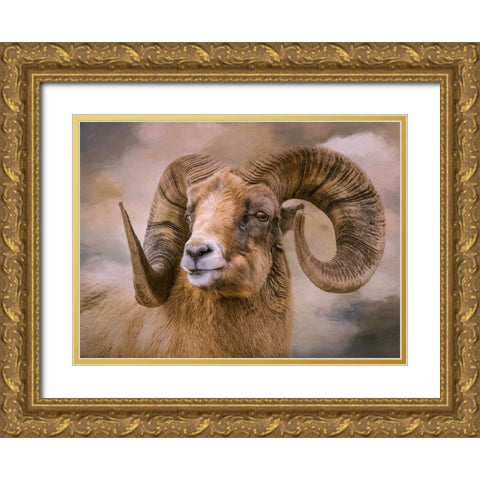 Mountain Dweller Gold Ornate Wood Framed Art Print with Double Matting by Parker, Kelley