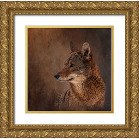 Line of Sight Gold Ornate Wood Framed Art Print with Double Matting by Parker, Kelley