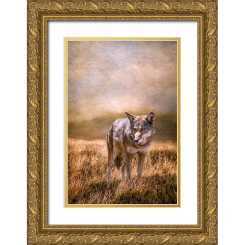 On Patrol Gold Ornate Wood Framed Art Print with Double Matting by Parker, Kelley