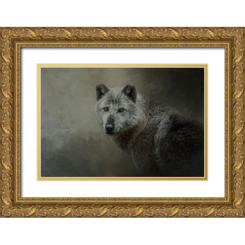 The Last Look Back Gold Ornate Wood Framed Art Print with Double Matting by Parker, Kelley