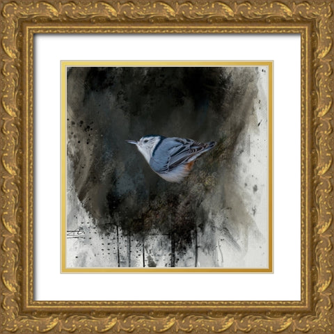 Tiny Charmer Gold Ornate Wood Framed Art Print with Double Matting by Parker, Kelley