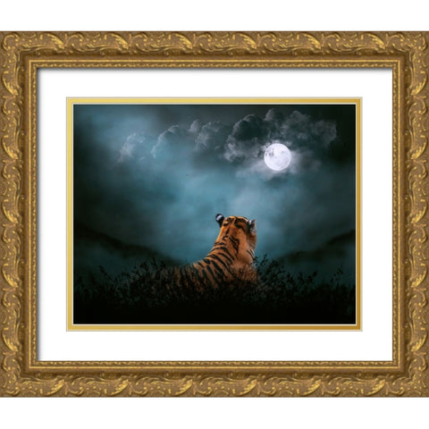 Light on the Kingdom Gold Ornate Wood Framed Art Print with Double Matting by Parker, Kelley