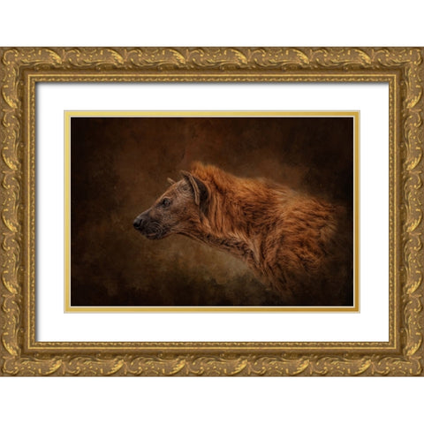 Beastly Gold Ornate Wood Framed Art Print with Double Matting by Parker, Kelley