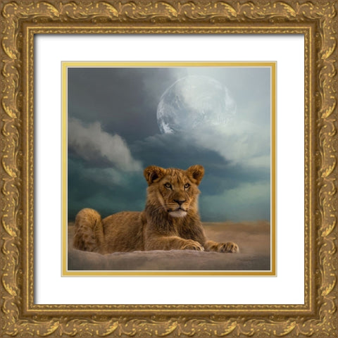 What the Future Holds Gold Ornate Wood Framed Art Print with Double Matting by Parker, Kelley