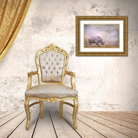 Tough Customer Gold Ornate Wood Framed Art Print with Double Matting by Parker, Kelley