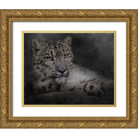 Lurking in the Shadows Gold Ornate Wood Framed Art Print with Double Matting by Parker, Kelley