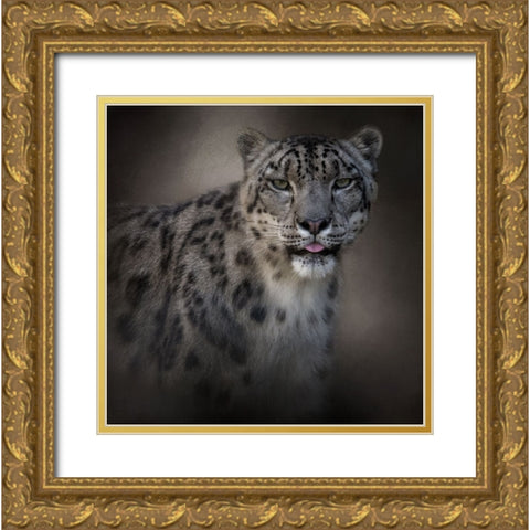 Himalayan Queen Gold Ornate Wood Framed Art Print with Double Matting by Parker, Kelley