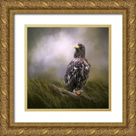 On Watch Gold Ornate Wood Framed Art Print with Double Matting by Parker, Kelley