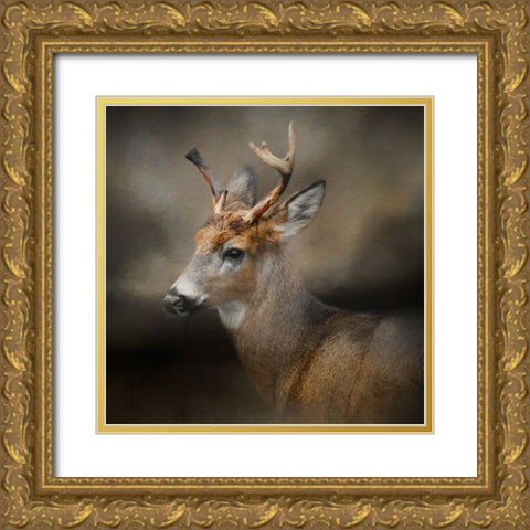 Forest Spirit Gold Ornate Wood Framed Art Print with Double Matting by Parker, Kelley