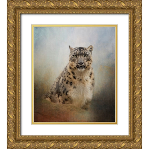 Try Me Gold Ornate Wood Framed Art Print with Double Matting by Parker, Kelley