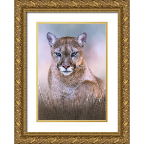 The Hypnotist Gold Ornate Wood Framed Art Print with Double Matting by Parker, Kelley