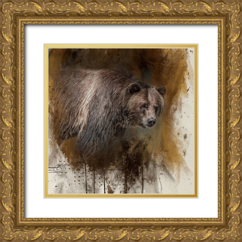Spirit of the Wilderness Gold Ornate Wood Framed Art Print with Double Matting by Parker, Kelley