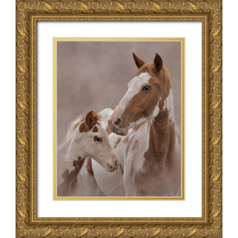 Gypsy and Sentinel Gold Ornate Wood Framed Art Print with Double Matting by McFerrin, Larry