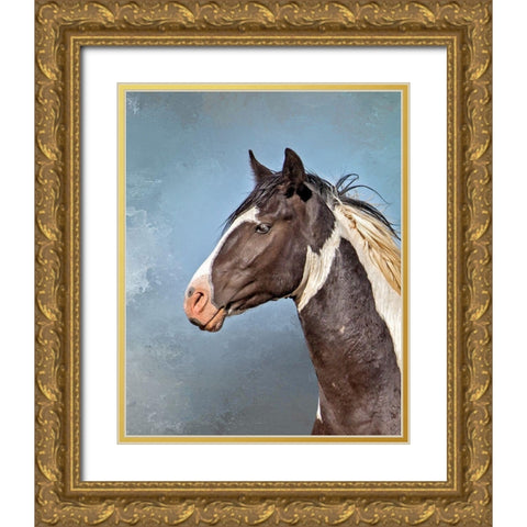 Casino Gold Ornate Wood Framed Art Print with Double Matting by McFerrin, Larry