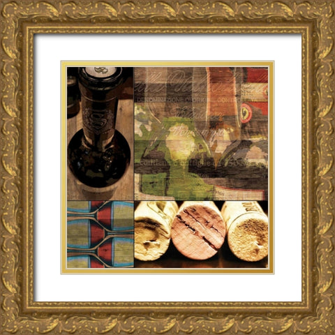 Corked and Ready Gold Ornate Wood Framed Art Print with Double Matting by Wolk, Lisa