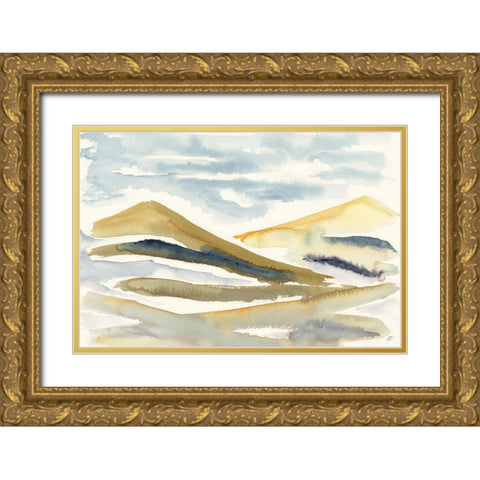 Crossing Hills Gold Ornate Wood Framed Art Print with Double Matting by Lee, Judson