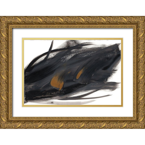 Gold Overlay IV Gold Ornate Wood Framed Art Print with Double Matting by Lee, Judson