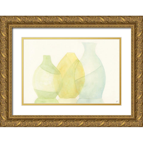 Light Reflections Gold Ornate Wood Framed Art Print with Double Matting by Lee, Judson
