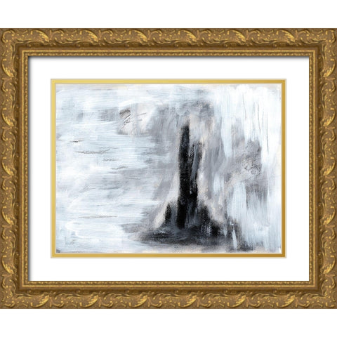 Growing Mt. 3 Gold Ornate Wood Framed Art Print with Double Matting by Lee, Judson