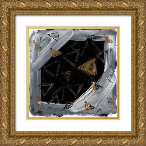 Triangle Wonder II Gold Ornate Wood Framed Art Print with Double Matting by Lee, Judson