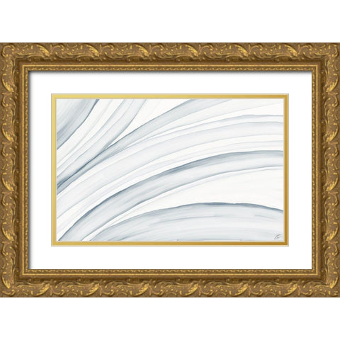 Translucent Arches Gold Ornate Wood Framed Art Print with Double Matting by Lee, Judson