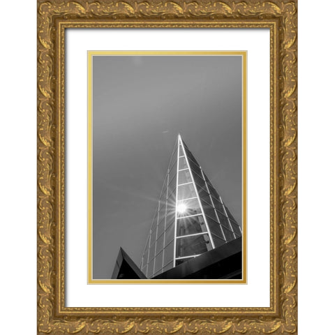 Look Tall III Gold Ornate Wood Framed Art Print with Double Matting by Lee, Judson
