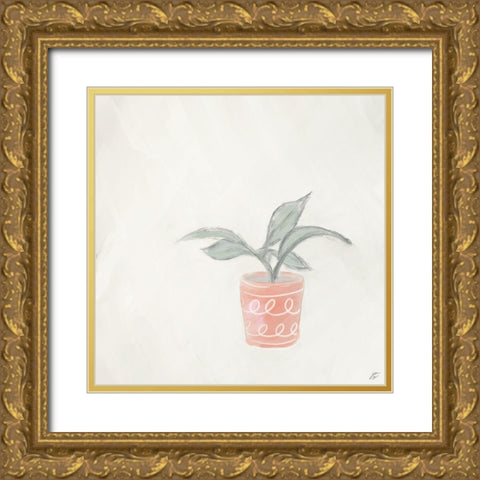 Potted Plant II Gold Ornate Wood Framed Art Print with Double Matting by Lee, Judson