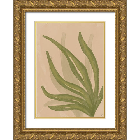 Fern Life II Gold Ornate Wood Framed Art Print with Double Matting by Lee, Judson