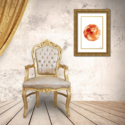 Venus Gold Ornate Wood Framed Art Print with Double Matting by Fay, Mela