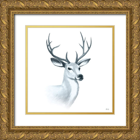 Rack II Gold Ornate Wood Framed Art Print with Double Matting by Fay, Mela