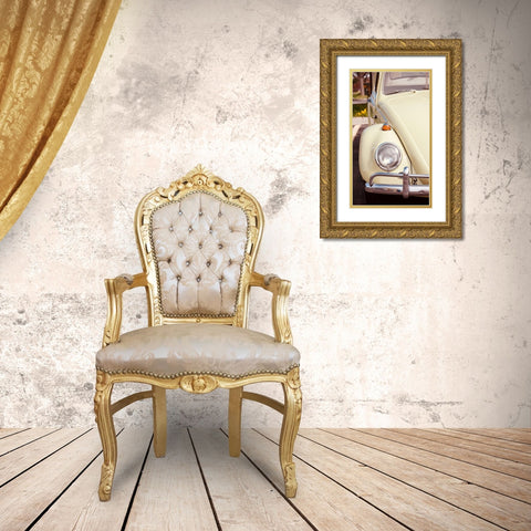 Retro Ride Gold Ornate Wood Framed Art Print with Double Matting by Singleton, Ashley