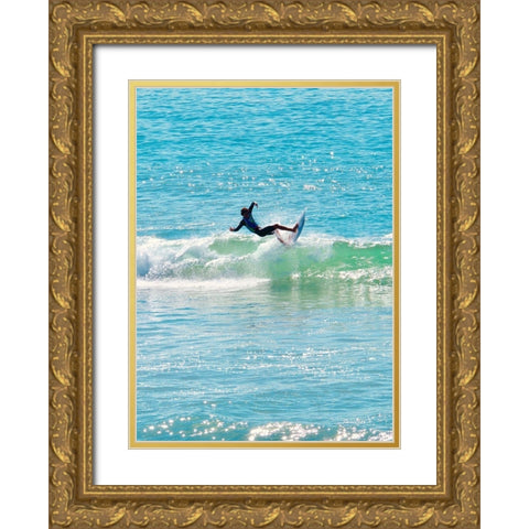 Hang Eight Gold Ornate Wood Framed Art Print with Double Matting by Singleton, Ashley