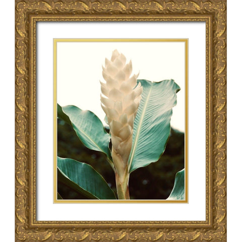 Blossom Gold Ornate Wood Framed Art Print with Double Matting by Singleton, Ashley