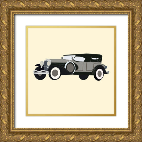 Villainous Gold Ornate Wood Framed Art Print with Double Matting by Singleton, Ashley