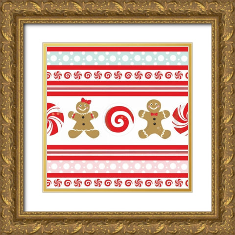 Be Sweet VIII Gold Ornate Wood Framed Art Print with Double Matting by ND Art and Design