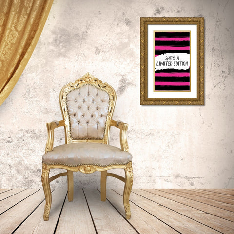 Shes a Limited Edition Gold Ornate Wood Framed Art Print with Double Matting by ND Art and Design