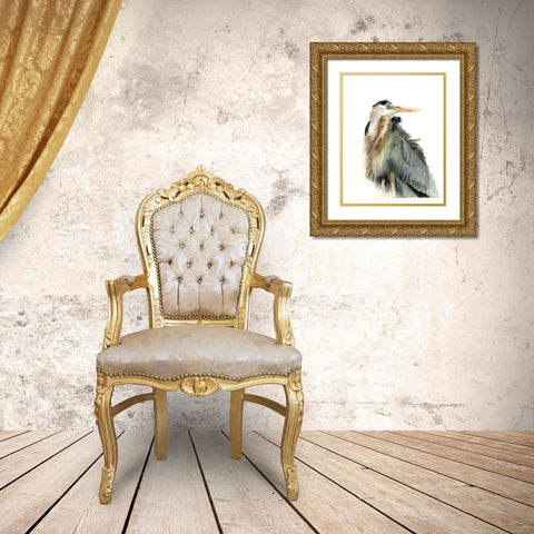 Wildling Gold Ornate Wood Framed Art Print with Double Matting by Shefranov, Olga