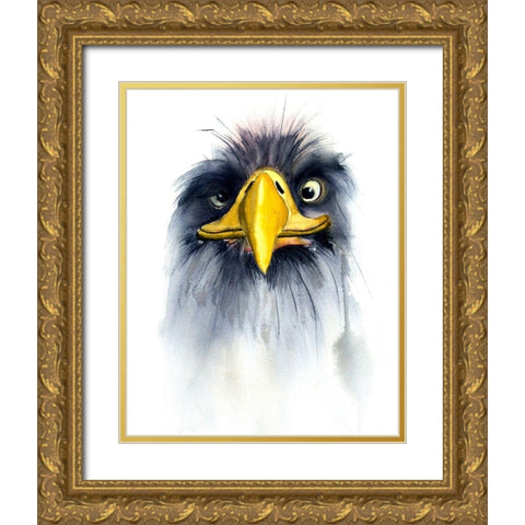 Hellur Gold Ornate Wood Framed Art Print with Double Matting by Shefranov, Olga