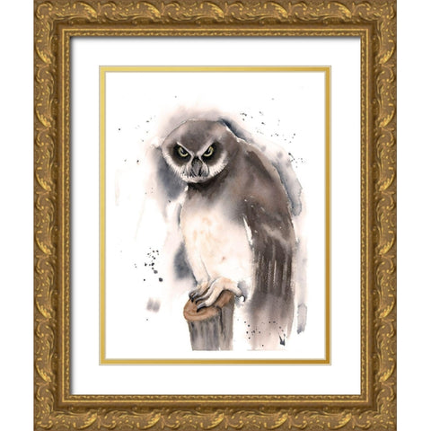 Mad Gold Ornate Wood Framed Art Print with Double Matting by Shefranov, Olga