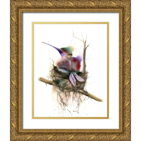 Nested Gold Ornate Wood Framed Art Print with Double Matting by Shefranov, Olga