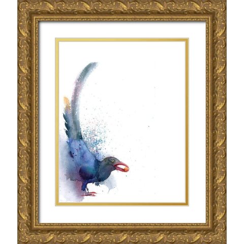 Jax Gold Ornate Wood Framed Art Print with Double Matting by Shefranov, Olga