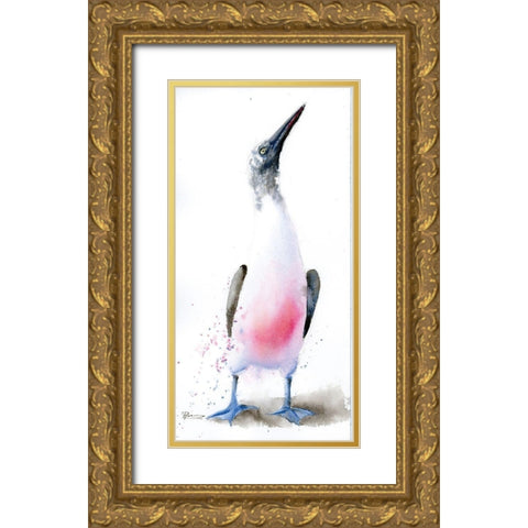 Standing Gold Ornate Wood Framed Art Print with Double Matting by Shefranov, Olga