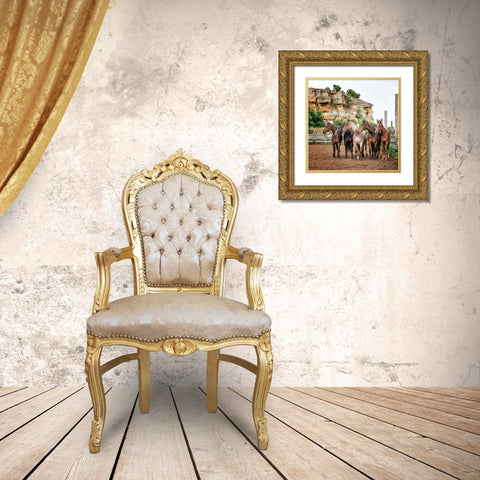 The Right Direction Gold Ornate Wood Framed Art Print with Double Matting by PBurchettPhoto