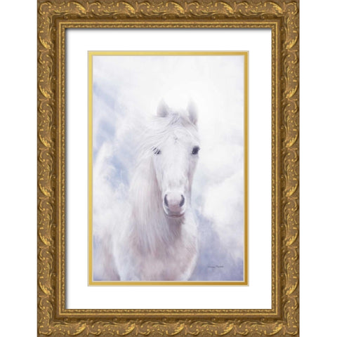 Free Spirit Gold Ornate Wood Framed Art Print with Double Matting by Murdock, Ramona