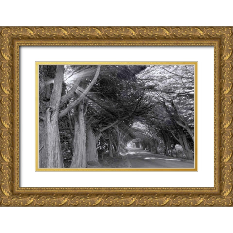 Spooky Gold Ornate Wood Framed Art Print with Double Matting by Murdock, Ramona
