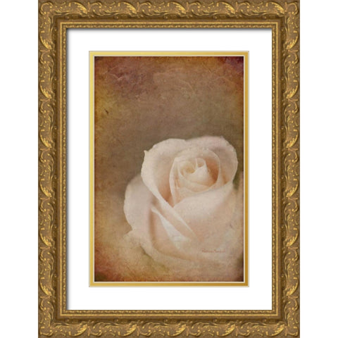 Faded Beauty Gold Ornate Wood Framed Art Print with Double Matting by Murdock, Ramona